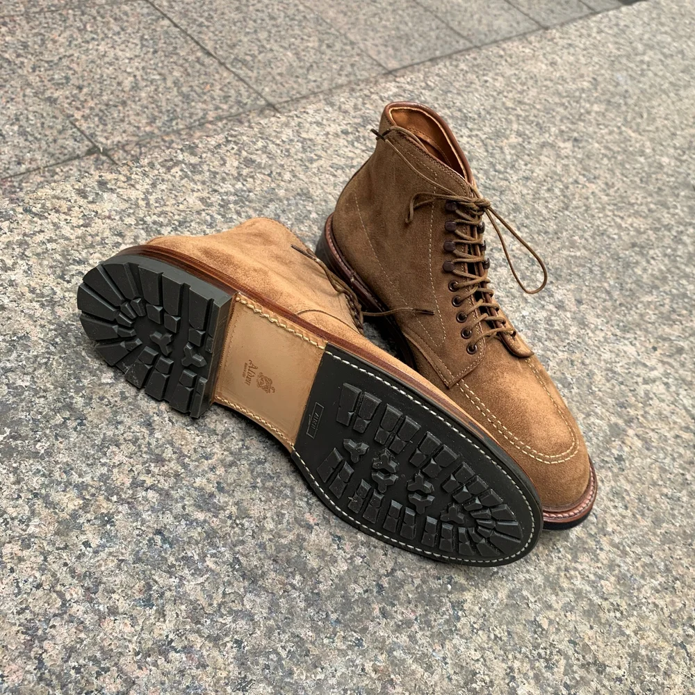 4011HC Snuff Suede — mouldedshoe